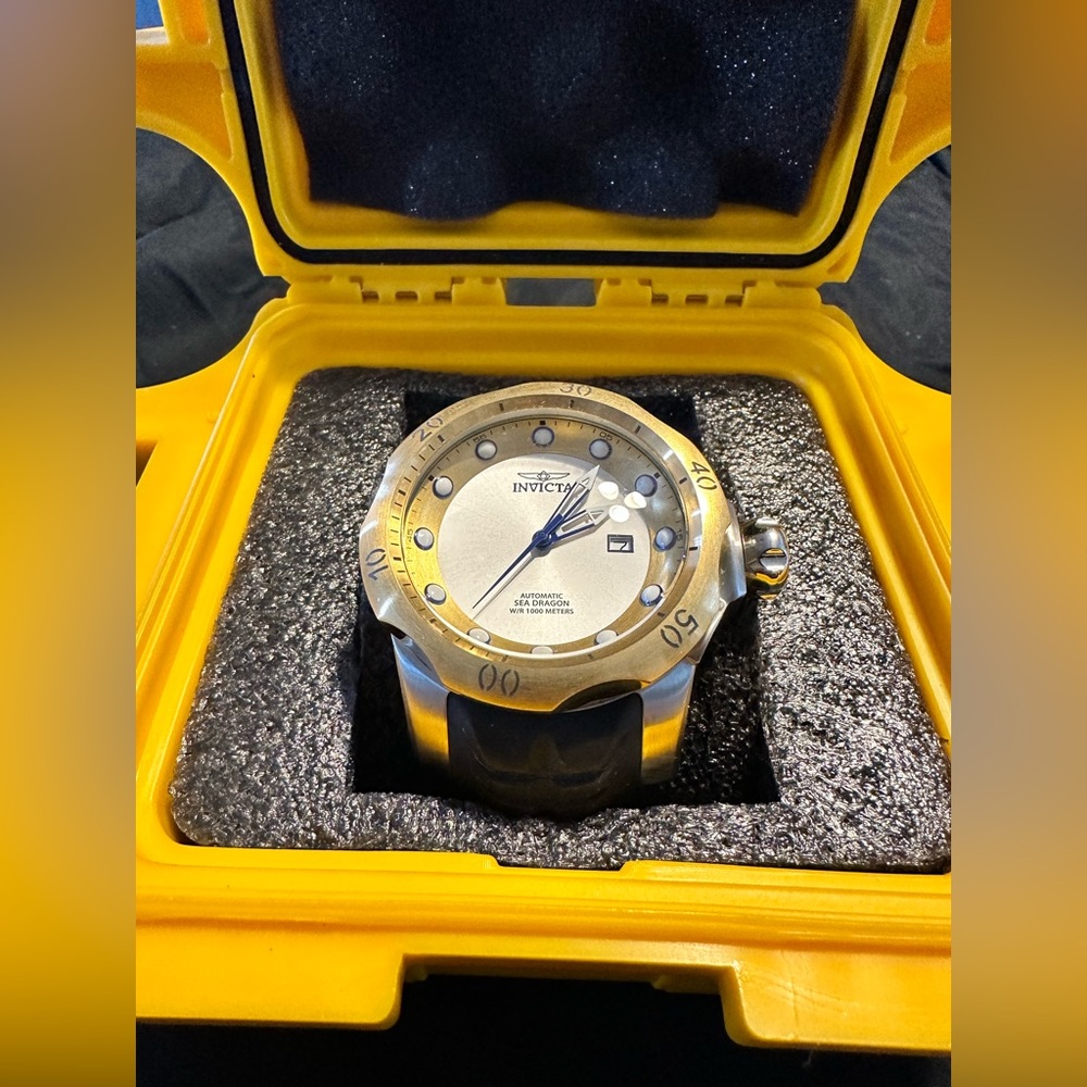 Invicta Sea Dragon divers watch. NWT and original box.  Mint condition.